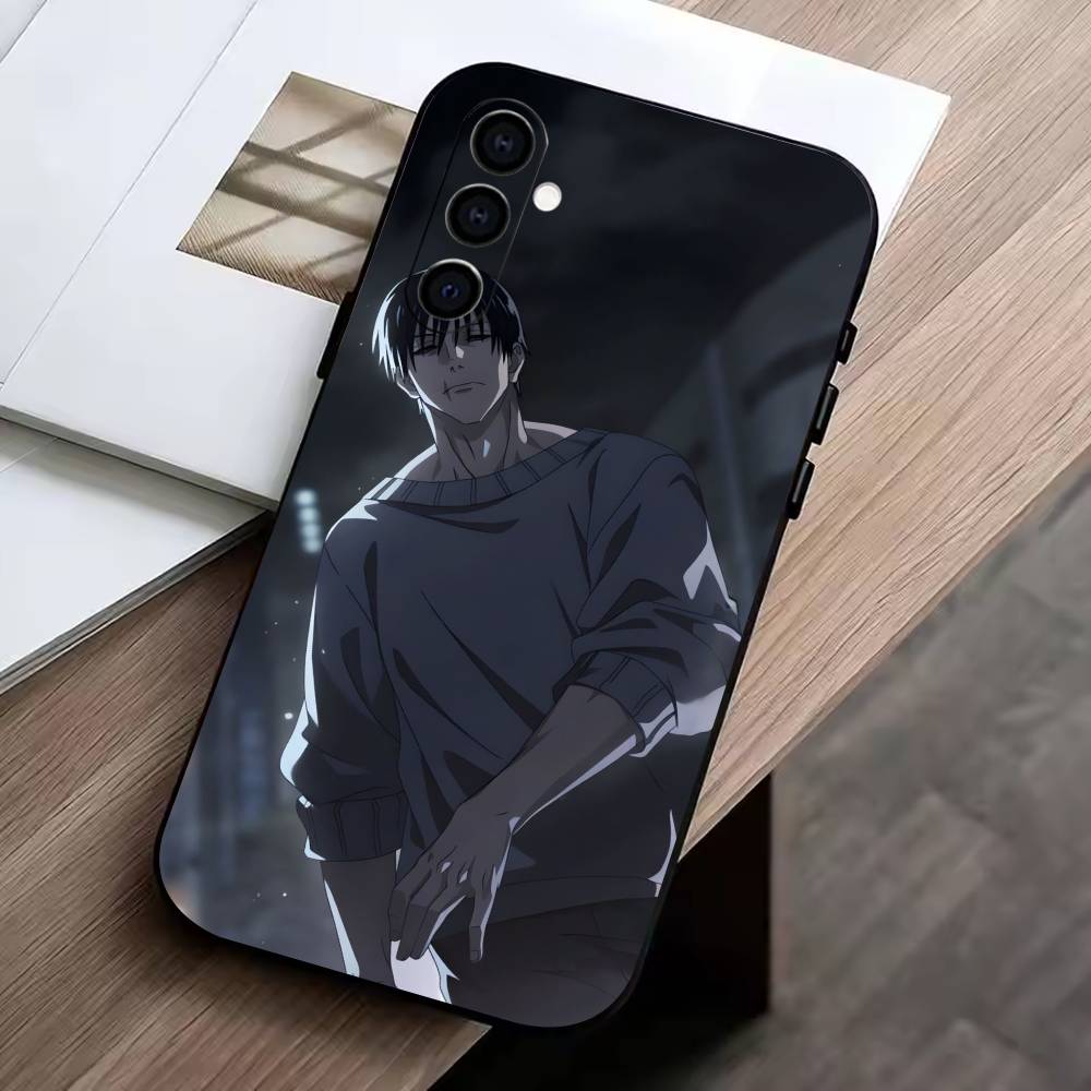Toji Toji F-Fushiguro Чехол для телефона для Samsung Galaxy A73,A72,A71,A70,A53,A52,A51, Мягкий силиконовый черный чехол