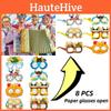 8pcs Beer Oktoberfest Eye Glasses Paper Photo Props Party Decoration Kids Adult