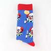 Cartoon Cotton Sock Men Fashion Retro Painting Clown Monkey Skull Cat Print Mid Mens Socks New Arrival Novelty Funny Crazy Sock