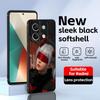 Чехол для телефона Garena Free Fire для Redmi Note 14 13 12 11 Pro Plus S 5G 14C A3 Мягкий черный чехол для телефона