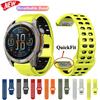 QuickFit 26mm 22mm Silicone Band For Garmin Fenix 8 7X 7 6X 6 5X Plus Epix Pro Gen 2 Forerunner 945 955 Strap Wristband Bracelet