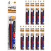Pilot Gel Ink Ballpoint Pen Frixion Ball Refill 3 1 of 1 Set 3 Pens X 10 0.38mm Colors, Each, Multicolor/Slim LFBTRF30UF-3C (30 Pens Packs)