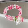 10mm Jade Crack Porcelain Bead Bracelet Single Round Gradient Wristband Students