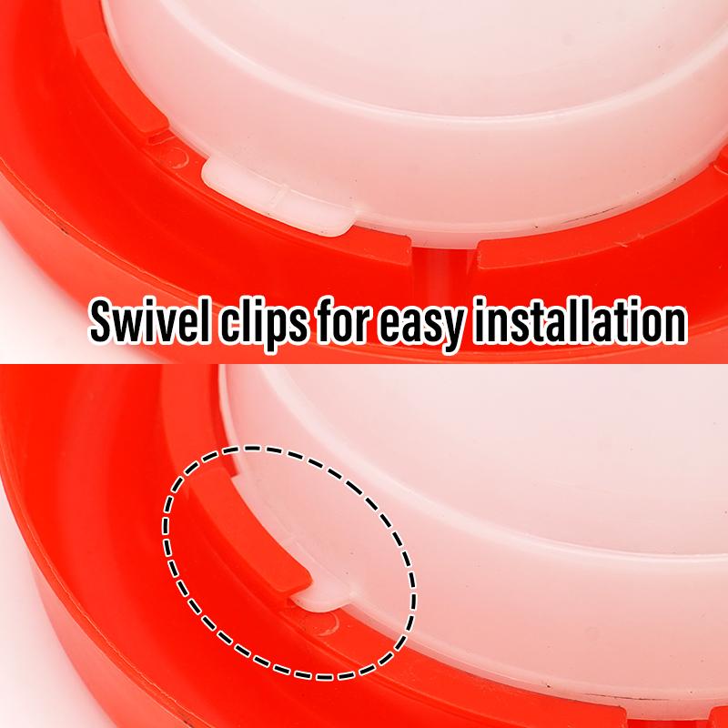 1.5/2.5/4л Диспенсер для воды для кур Автоматическая поилка для цыплят Ведро для питья Сельскохозяйственные инструменты Поилка для перепелов Поилка для птиц Кормление птицы