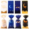 50pcs Ramadan Gift Bags Eid Mubarak Candy Cookie Snack Packaging Bag Pouch 2024 Islamic Muslim Party Supplies Ramadan Kareem