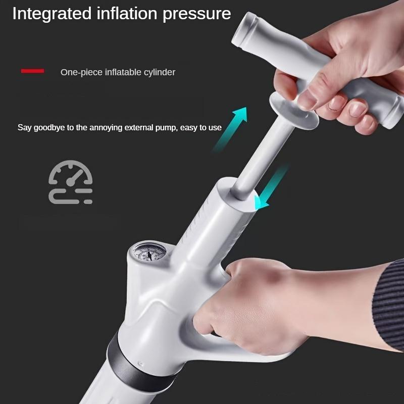 Плунжер для унитаза высокого давления для прочистки слива в ванной, инструмент для прочистки труб