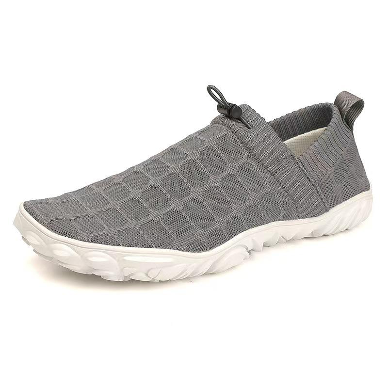 Мужские дышащие слипоны Fly-Knit для фитнеса в помещении и на открытом воздухе