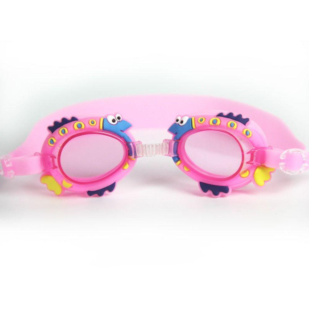 Anti-Fog Swimming Eyewear With Earplugs Eyeglasses Outdoor Kids Swimming Goggles  Children