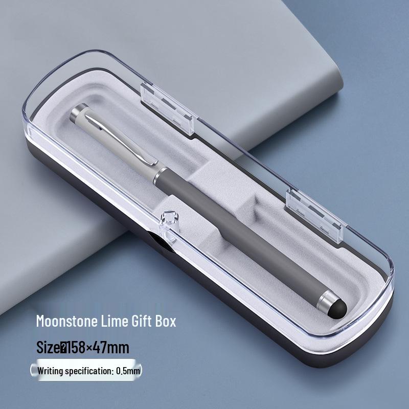 Signature Metal Rollerball Pen with Touchscreen Stylus, Customizable Logo, Business Pen Available