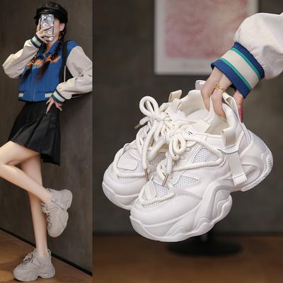 2025 осень новые инс корейская версия маленьких белых туфель студенческая мода платформа женская обувь универсальная повседневная спортивная обувь FB3310