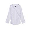 Spring New Women's Clothing Batwing Long Sleeves Loose Poplin Shirt Tops 2020458 4764020