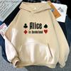 Alice In Borderland Anime Hoodie Men Couple Cartoon Sweatshirt Hip-hop Trending Aesthetic Manga Gift Winter Clothes