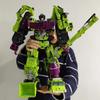 6In1 Nbk 42Cm Devastator Toy Transformation Ko Robot Car Combination Action Figure Excavator Blender Model Kid Christmas Present