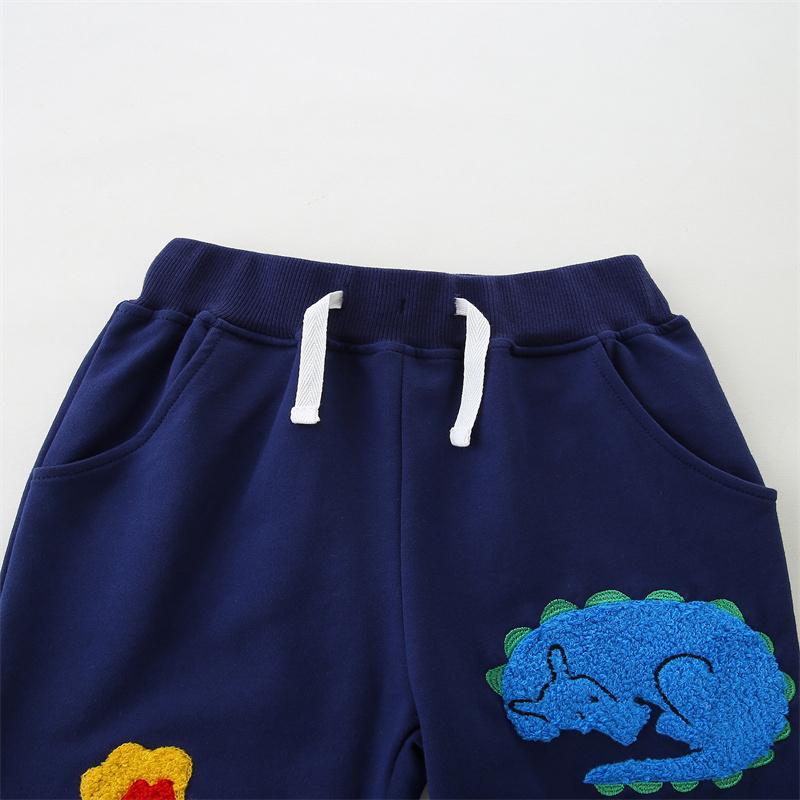 Jumping Meters 2-7T Dragon Boys Sweatpants Animals Girls Pants Full Length Children's Clothes Drawstring Kids Trousers