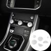 6 шт. Декоративные ручки центральной консоли из сплава для Land Rover Range Rover Evoque