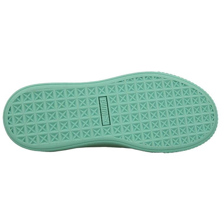 Puma Platform Reset Casual Thick Sole Low Top Sneakers Women Sneakers Mint-Green 363313-03