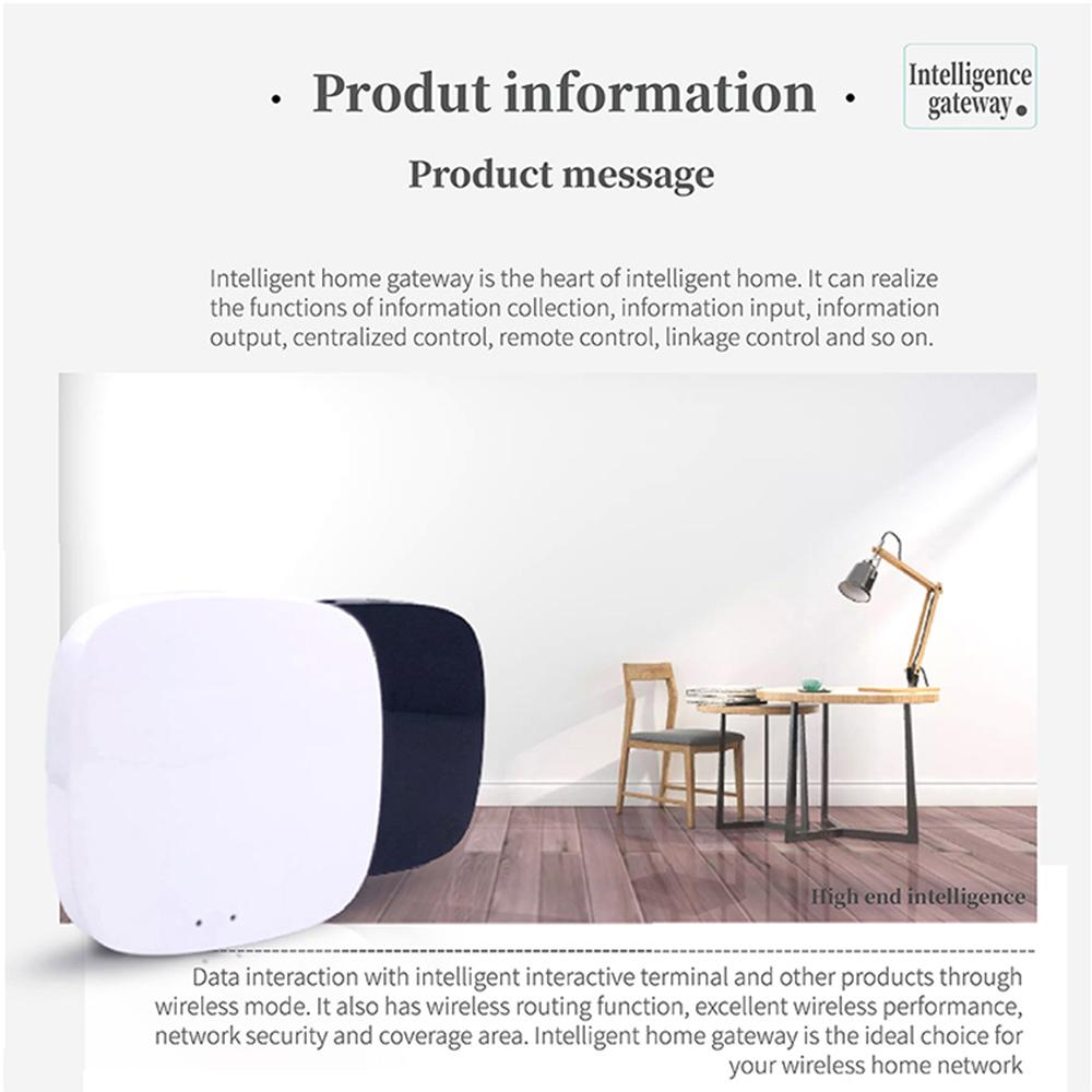 Factory New Design Wall Switches Smart Device Zigbee Gateway Wireless Intelligent Widely Used