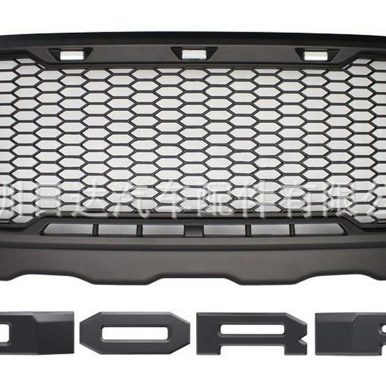 2015-2018 Ford Ranger T7 Raptor-Style LED Mesh Grille Cover