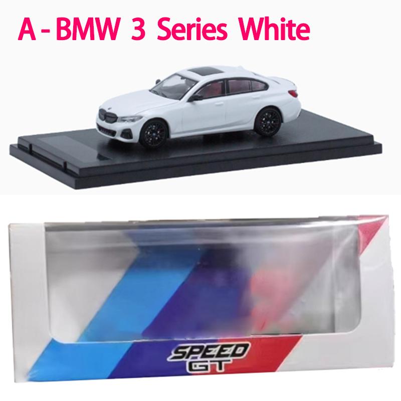 SPEED GT 1:64 Scale BMW's 3 Series Alloy Car Model Classic Adult Souvenir Gift Decorations Static Display