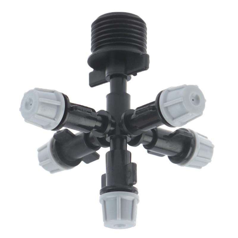 Увлажнитель для теплицы, запотевание, крестообразное распыление, спринклерная насадка