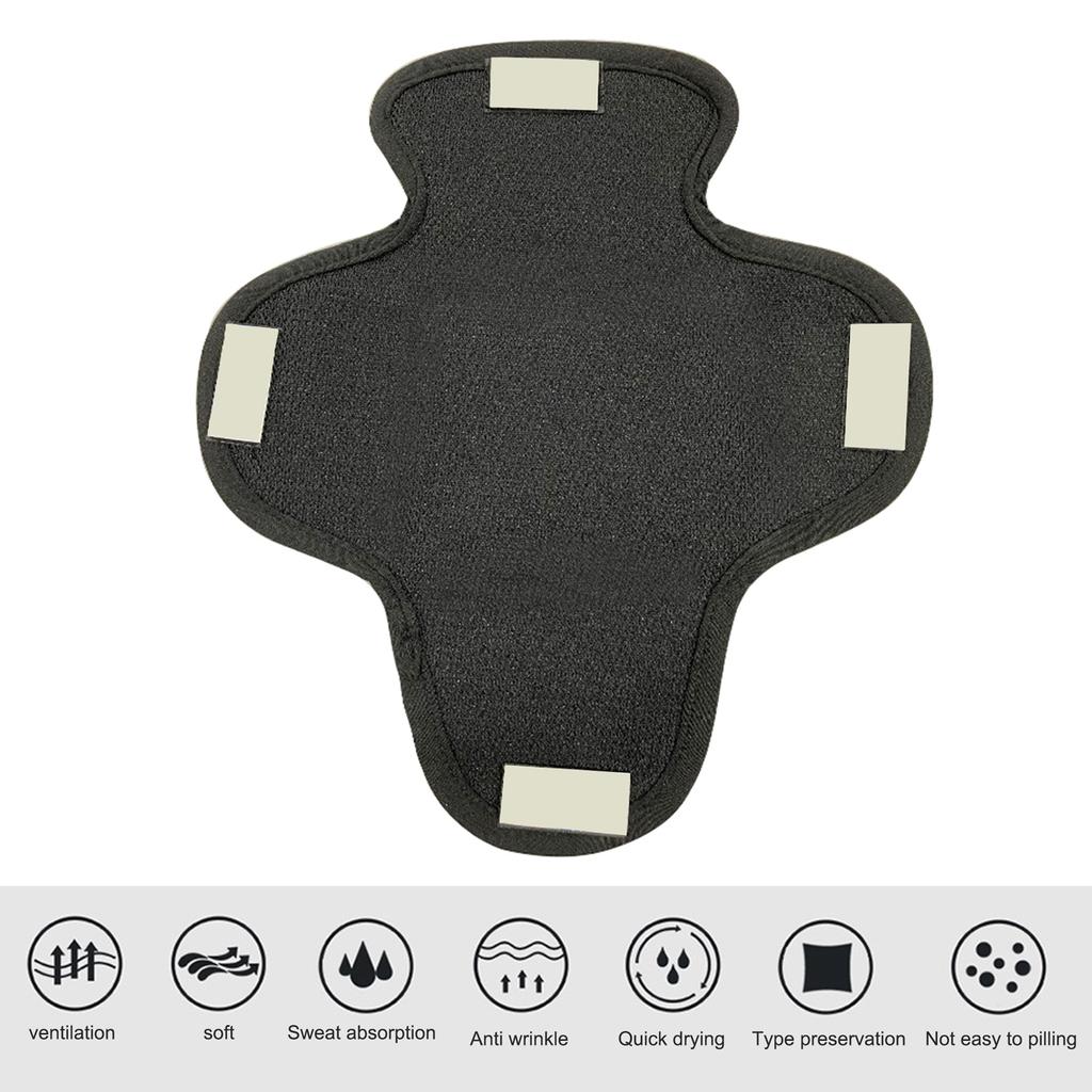 Подкладка для мотоциклетного шлема, впитывает капающий пот, многоразовая, охлаждающая дышащая подкладка для шлема с защитой от пота