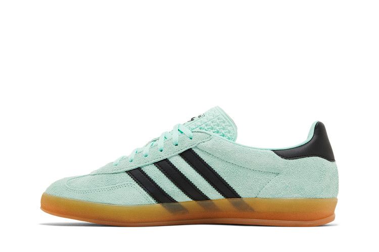 Мужские кроссовки adidas Gazelle Indoor Clear Mint Черный Резина Clear Mint/Core Black/Gum
