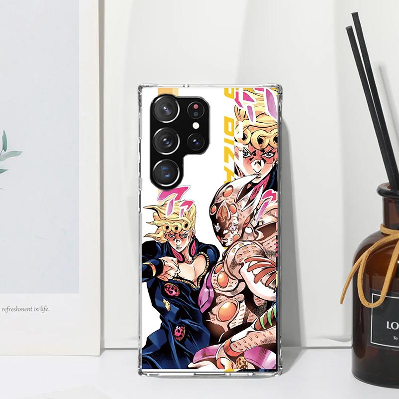 JoJo Bizarre Adventure Anime Phone Case For Samsung Galaxy S26 S25 Edge S24 FE S23 S22 Ultra S21 Plus S20 + Art Fundas Back Cove