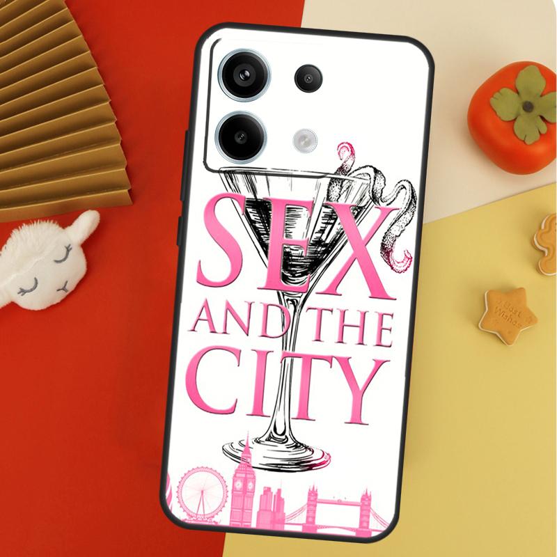 Sex and the City Case For Xiaomi Redmi 14C 13C 12C 10C Redmi Note 14 12 11 9 10 13 Pro 9S 10S 11S 12S Cover