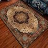 Retro Persian Entrance Door Mat European Style Distressed Home Decorations Carpets for Living Room Big Area Non-slip Bedroom Rug