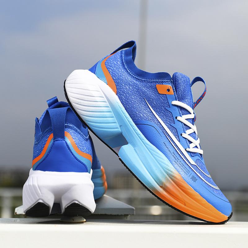 Running Sports Shoes Men Casual Marathon Air Cushion Ultralight Women's Comfortable Athletic Nonskid Sneakers Tenis Tranier Male