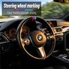 SNLL4 Car Steering Wheel Stickers National Flag Decal For BMW G80 G06 G07 G14 G15 G16 F82 F20 F21 F83 X1 X3 X5 M2 M3 M4 M5 M6 M7 M8 M