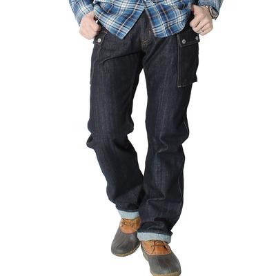 Kojima Jeans 13 унц Джинсы Карго Размер Индиго Брюки, Мужские, 32,