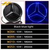 For Benz W140 Car Front Grilled Star Emblem LED Illuminated Logo White Blue Red Light for Mercedes Benz W253 W204 W205 W213 glc gle w166 w176