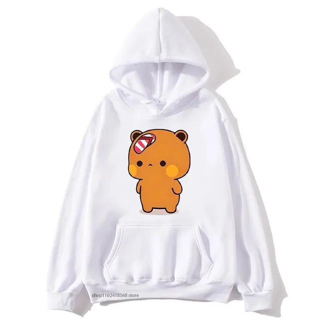 Бубу бросает шлепанцы в Дуду, так как он дразнит Бубу Женская толстовка с капюшоном Дудус получил шлепанцы от Бу, так как он дразнит Бу Толстовка