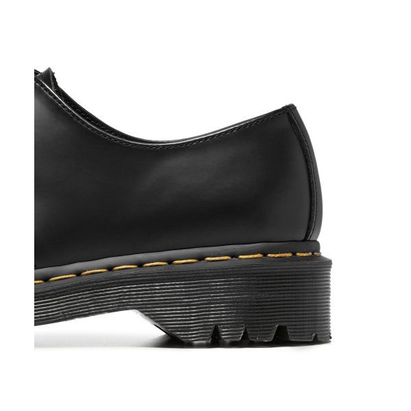 Dr. Martens Черные оксфорды унисекс из гладкой кожи 1461 Bex 21084001