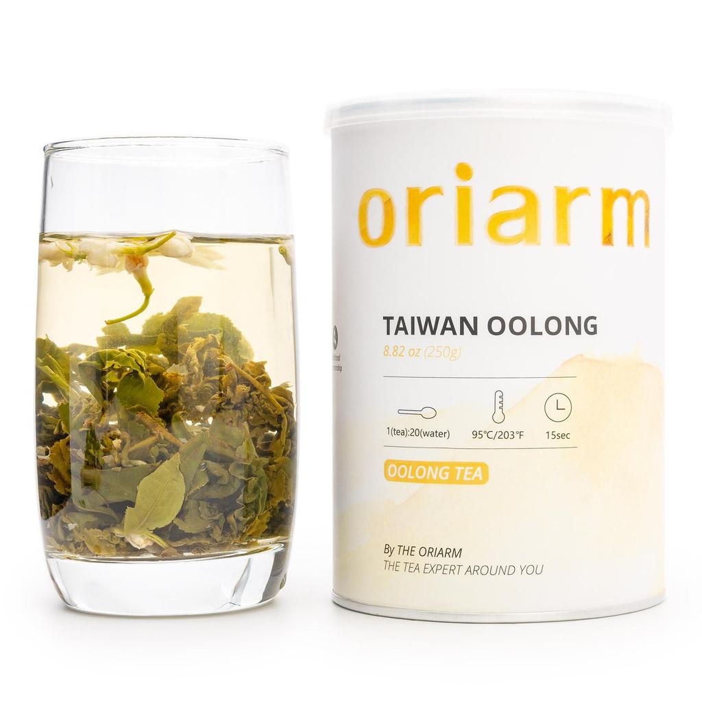 Oolong Tea With Jasmine Flowers Tin Can 250g
