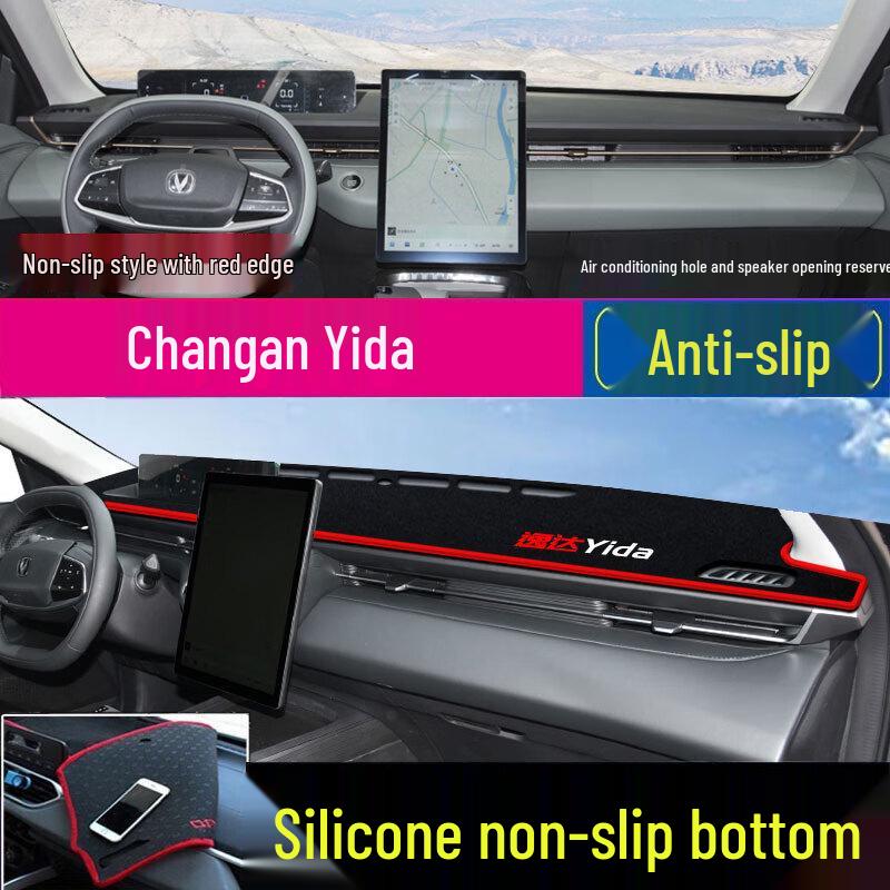Коврик-тент на приборную панель Changan Oshan X7 Plus/X5 - Теплоизоляция и защита от солнца для центральной консоли