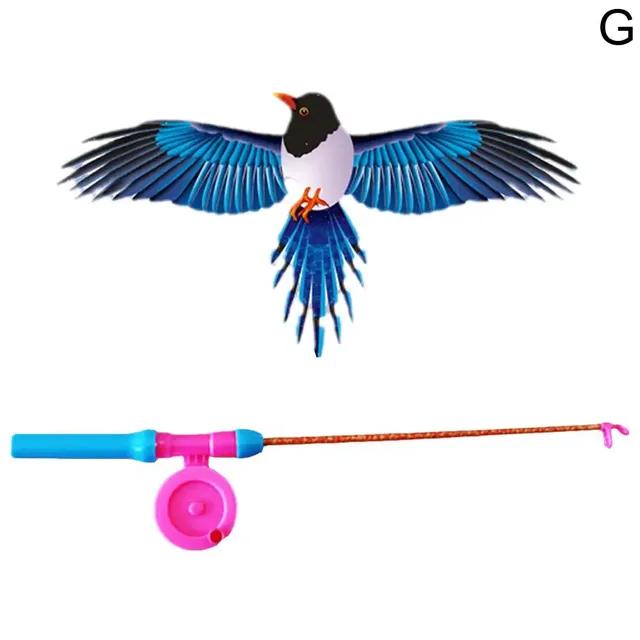 Воздушный змей Детский воздушный змей Игрушка-мультфильм Ласточки Орел Летающие детские игрушки с ручкой Воздушный змей с воздушным змеем Открытый O6x8