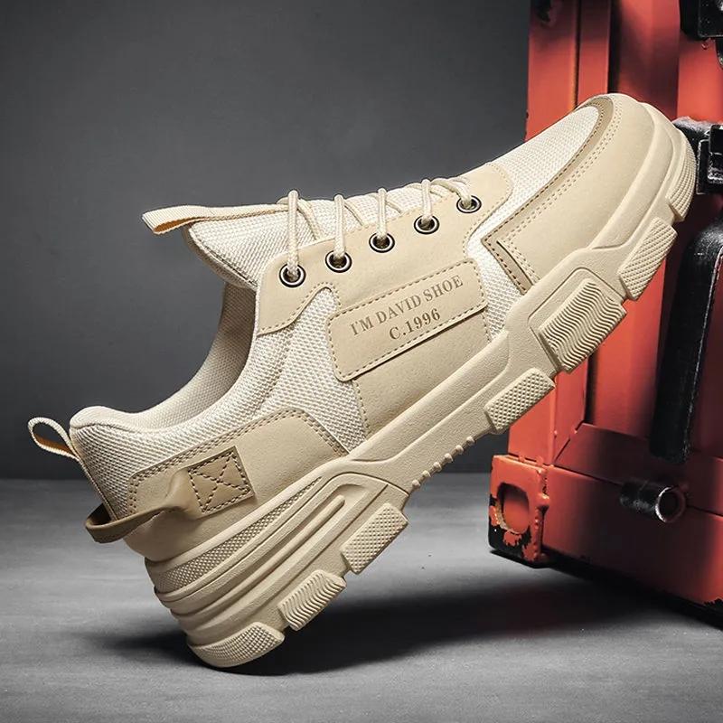 Мужские легкие водонепроницаемые противоскользящие кроссовки, уличные летние дышащие повседневные кроссовки, высококачественная походная обувь