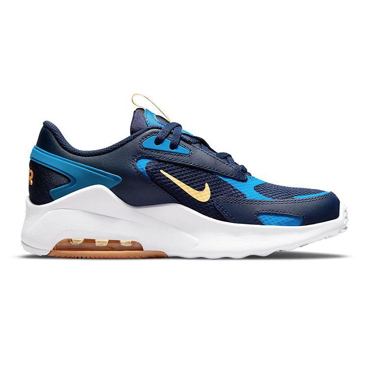 Nike Детские кроссовки Air Max Bolt GS Midnight Navy Melon Tint Blue Imperial-Blue Gum-Light Brown CW1626-401
