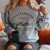 Wizard Book Shop Sweatshirt HP Sweater Magic Wizard Hoodies Women Long Sleeve Sweatshirts Book Nerd Pullover Fans Gift Hoodie