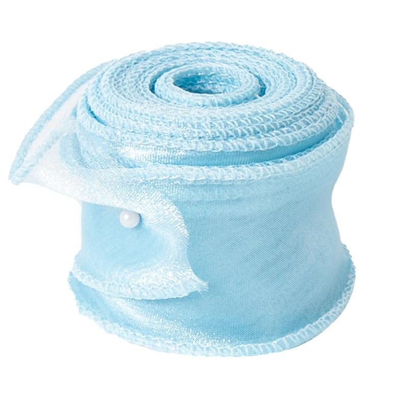 10 ярдов Подарочная упаковка Элегантная пряжа «рыбий хвост» Сделай сам Органза лента 4 см