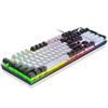 Игровая проводная клавиатура K500 с двухцветной подсветкой и механическим ощущением - Аксессуары для настольного компьютера