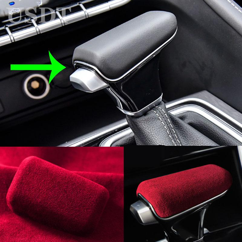 Для Changan CS95 CS85 Coupe CS75 CS55 CS35 PLUS CS15 EADO CX70 Alsvin Кожаная Накладка на Ручку Переключения Передач Автомобиля Защитный Коврик-колпачок из Замши