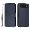 For iPhone Air Wallet Case RFID Blocking Calf Texture Leather Stand Phone Cover with Strap