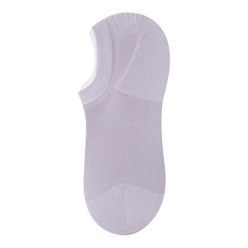 Female Summer Ultra Thin 10A Antibacterial Shallow Mouth Invisible Do Not Drop Heel Short Boat Socks