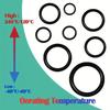 1020Pcs Rubber Sealing Rings 20 Size O-ring Gaskets Waterproof and Heat-resistant Oil Seals Washers O Ring Kit