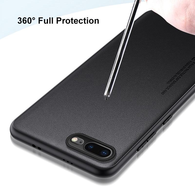 Роскошный чехол из искусственной кожи для iPhone 7 Plus, задняя крышка 7Plus, матовый силиконовый защитный чехол для iPhone 8 Plus, 8Plus Coque