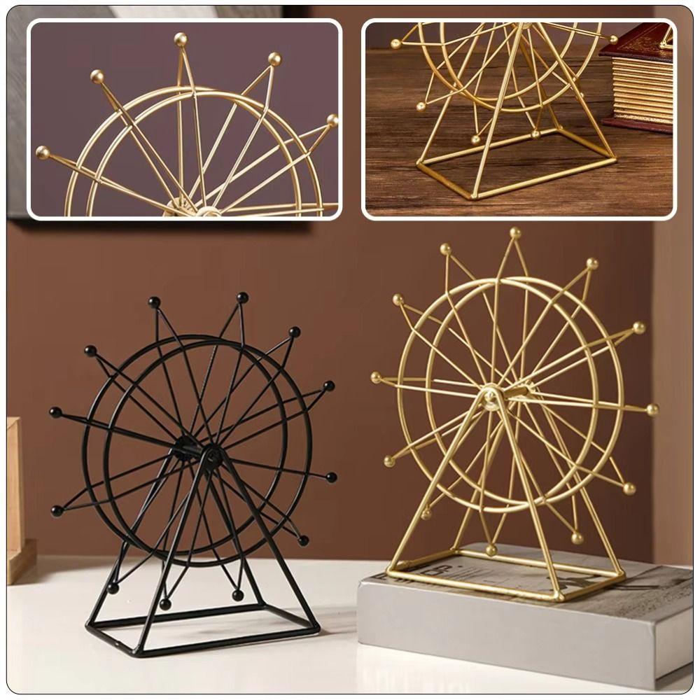 Collectible Ferris Wheel Model Handmad Ferris Wheel Table Decorations  Children Toys