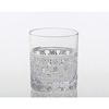Kagami Crystal Double Whiskey Glass Clear 100cc Edo Kiriko Octagonal Basket Crest T483-1
